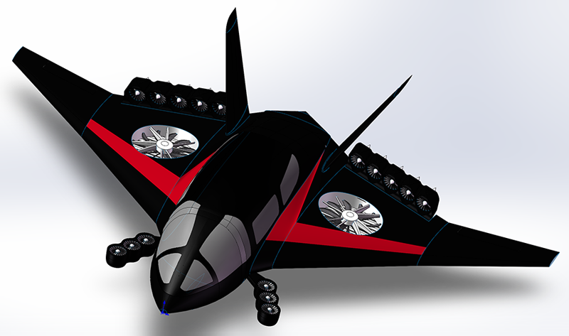 全涵道垂直起降飞机