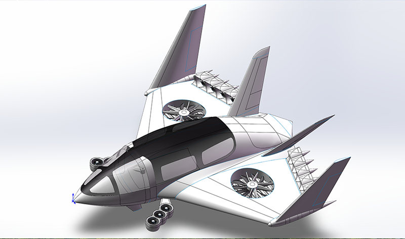 全涵道垂直起降飞机